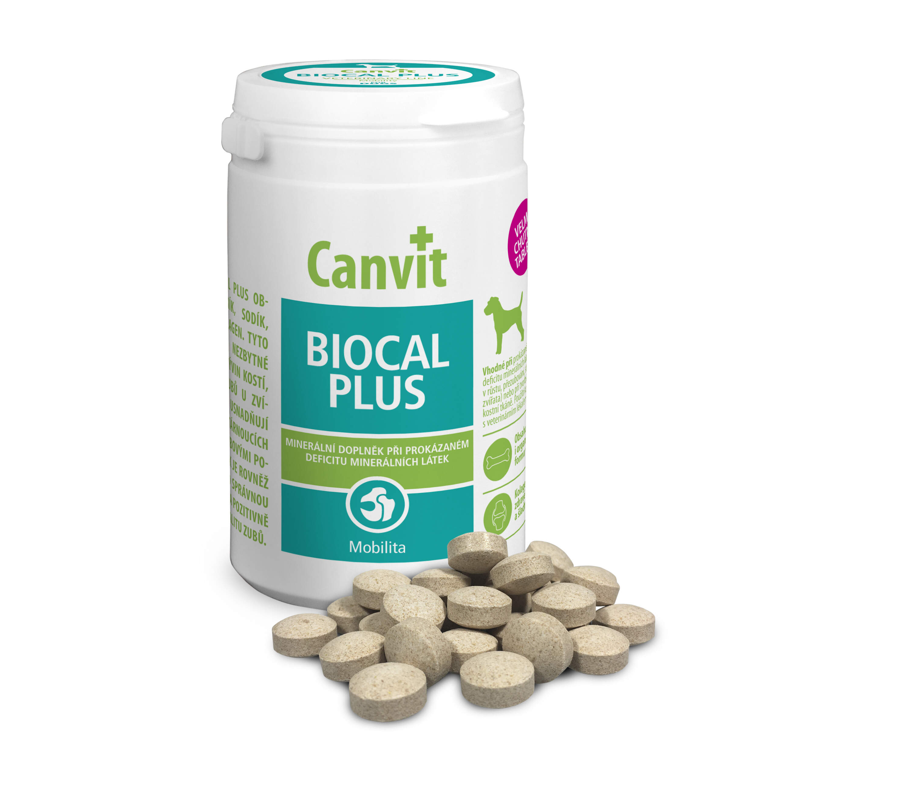 Obrázok CANVIT Biocal Plus pre psov 500 g