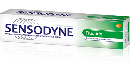 Obrázok SENSODYNE Fluoride Zubná pasta 3 x 75 ml