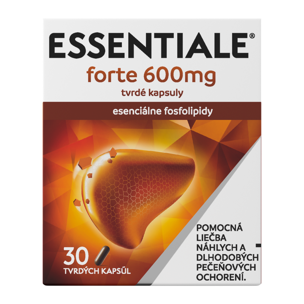 Obrázok ESSENTIALE Forte 600&nbsp;mg 90 tvrdých kapsúl (18)