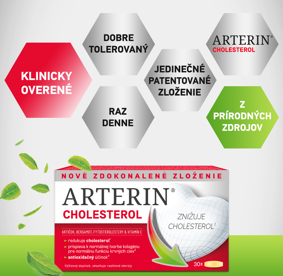 Obrázok ARTERIN Cholesterol 30 tabliet