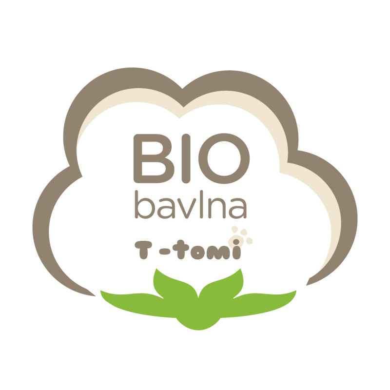 Obrázok T-TOMI Bio mušelínový podbradník daisies 30 x 45 cm 1 ks