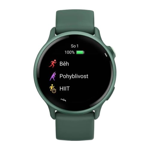 Obrázok GARMIN Vívoactive 6 Metallic Jasper Green/Jasper Green chytré hodinky (4)