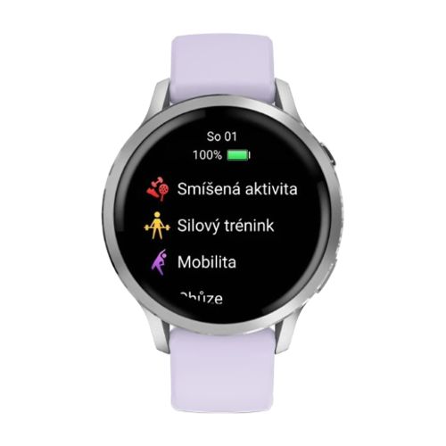 Obrázok GARMIN Venu 4 - 41&nbsp;mm Lunar Gold/Bone chytré hodinky (5)