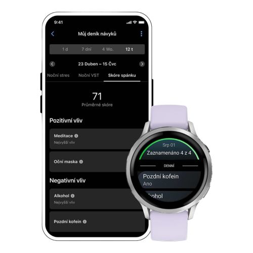 Obrázok GARMIN Venu 4 - 41&nbsp;mm Lunar Gold/Bone chytré hodinky (6)