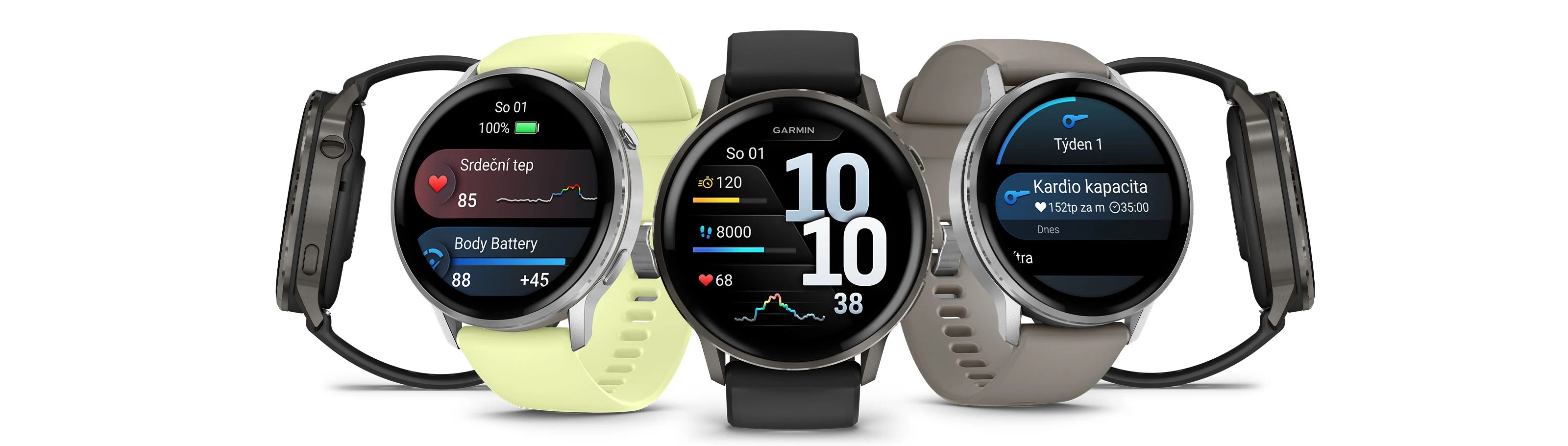 Obrázok GARMIN Venu 4 - 45&nbsp;mm Slate/Black chytré hodinky