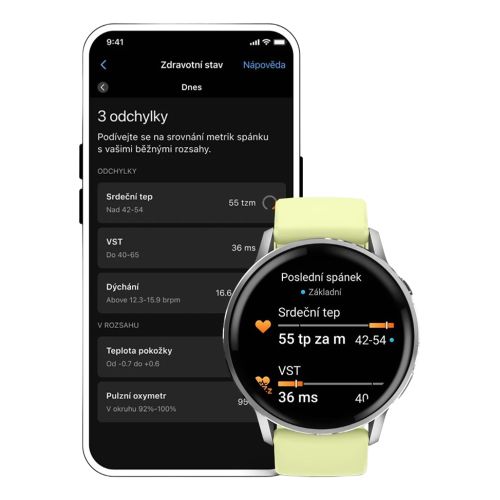 Obrázok GARMIN Venu 4 - 45&nbsp;mm Slate/Black chytré hodinky (4)