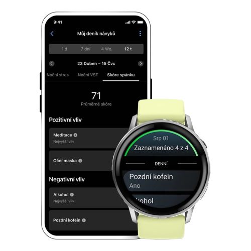 Obrázok GARMIN Venu 4 - 45&nbsp;mm Slate/Black chytré hodinky (6)