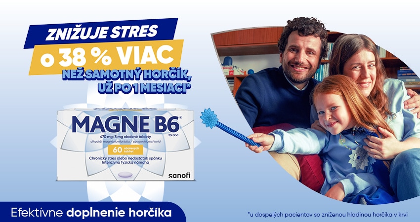 Obrázok MAGNE B6 470 mg/5 mg obalené tablety 60 kusov