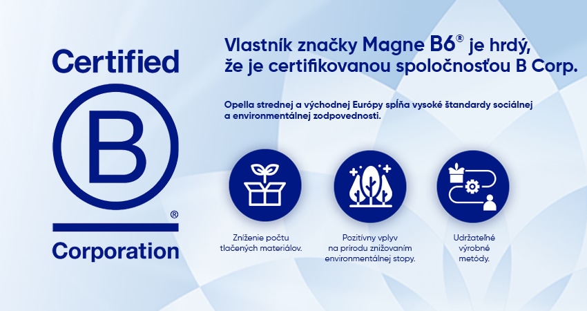 Obrázok MAGNE B6 Forte Active 20 sáčkov (14)