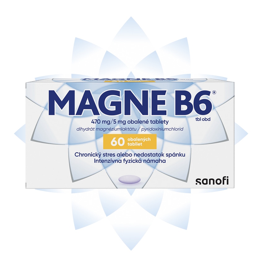 Obrázok MAGNE B6 470 mg/5 mg obalené tablety 60 kusov (18)