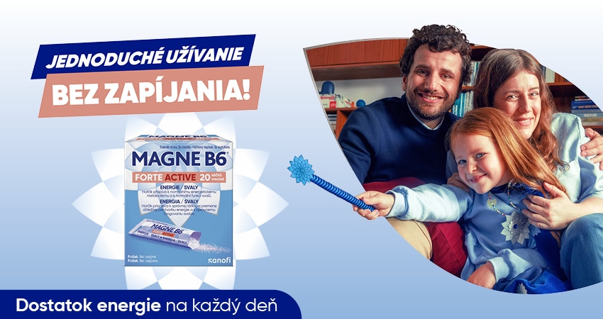 Obrázok MAGNE B6 Forte Active 20 sáčkov
