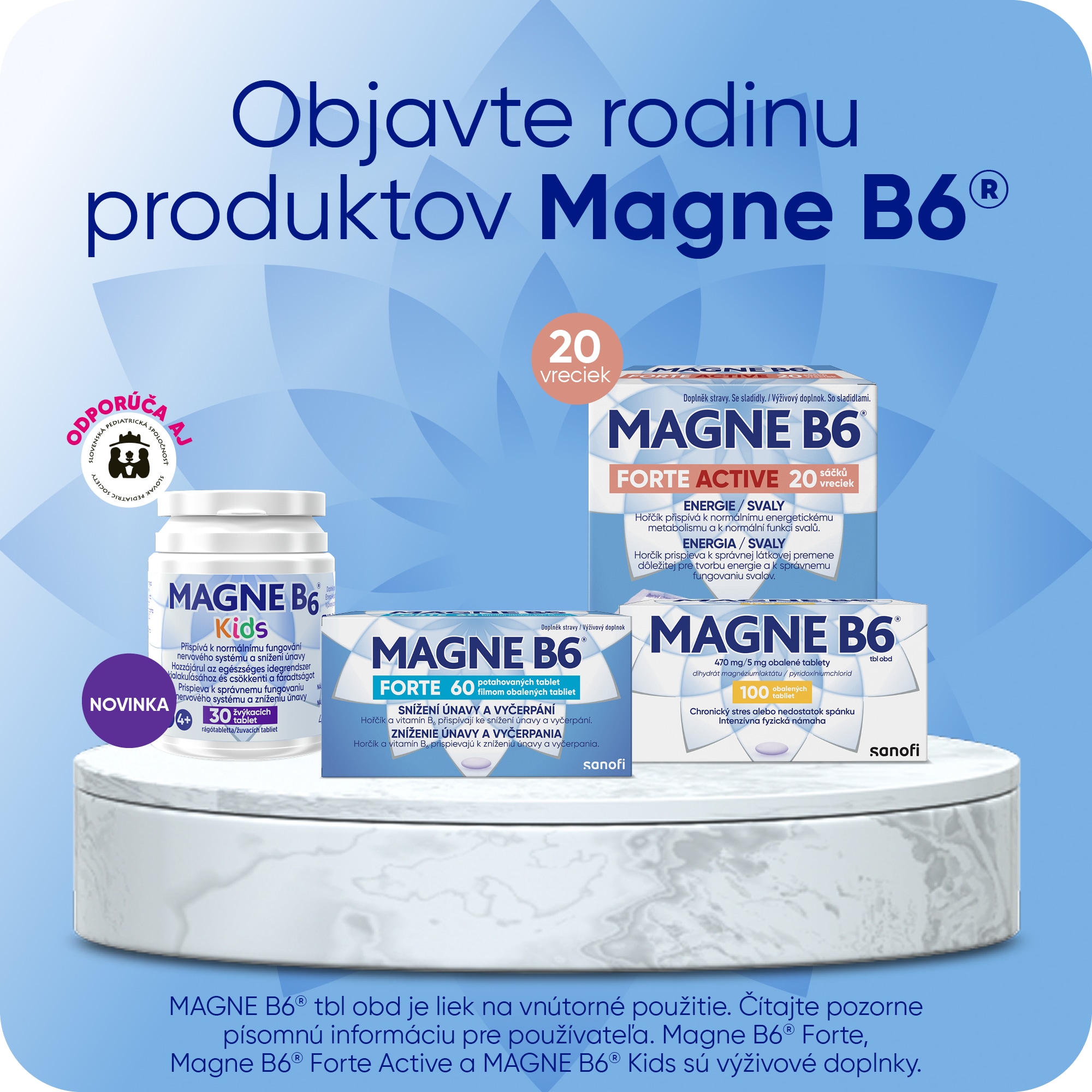 Magne B6 forte active