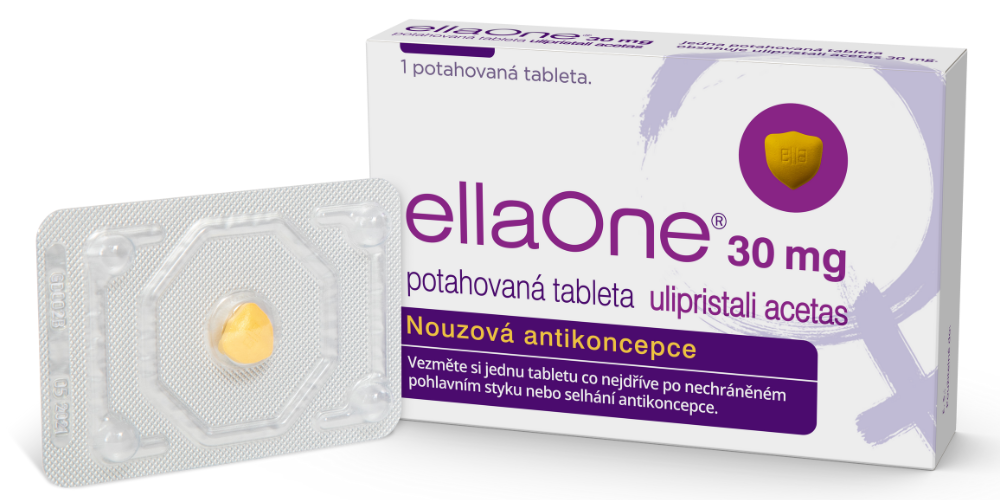 Obrázok ELLAONE 30 mg tableta 1 ks