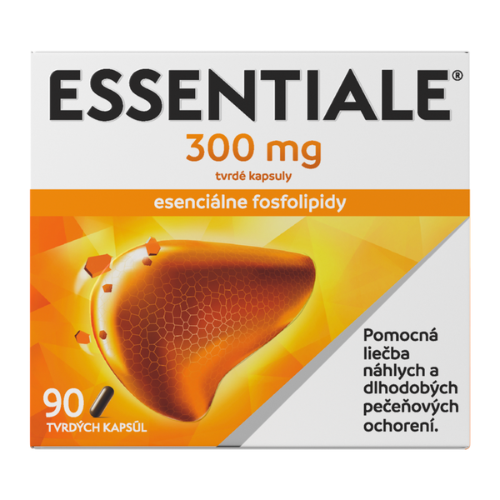 Obrázok ESSENTIALE Forte 600&nbsp;mg 90 tvrdých kapsúl (17)