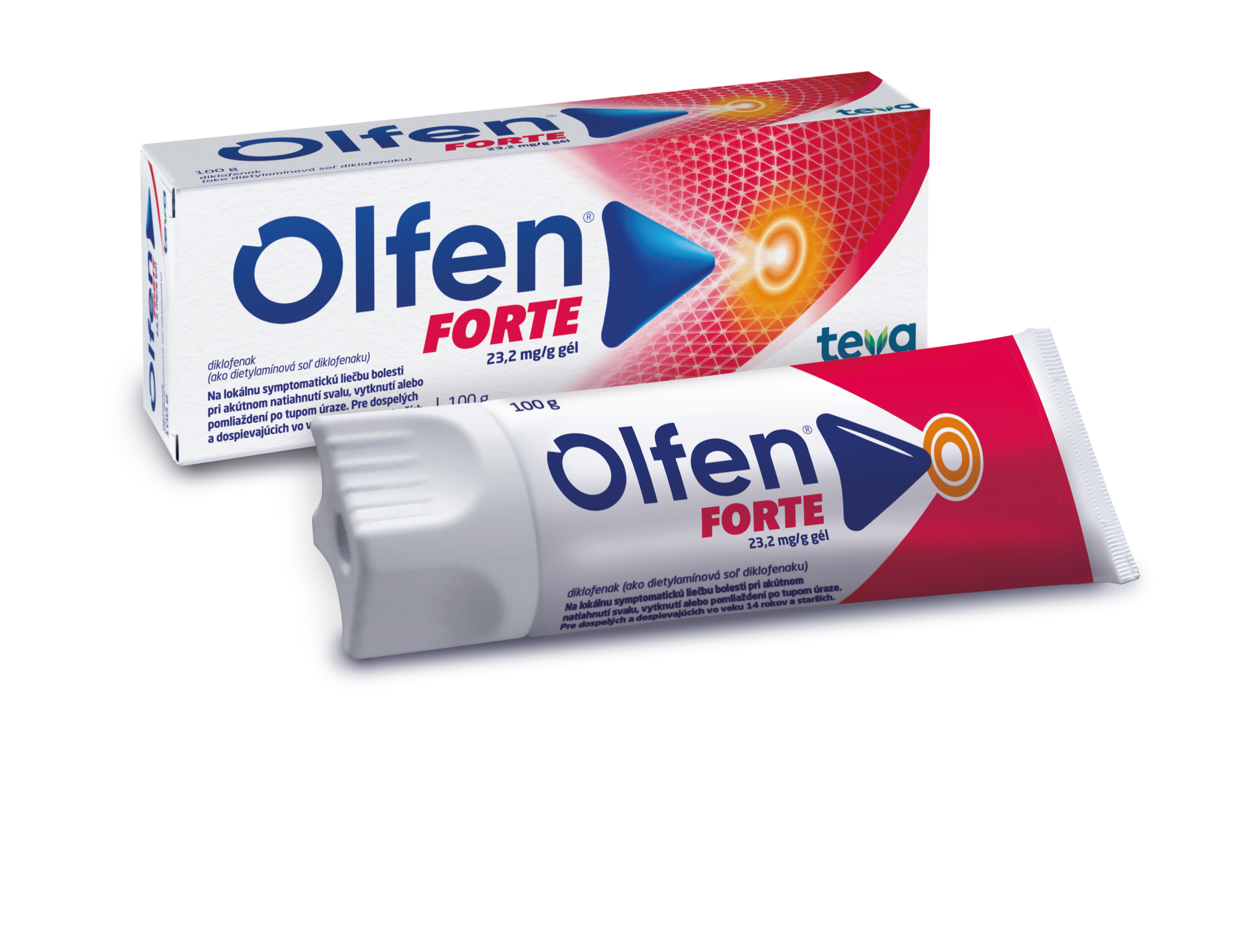 Obrázok OLFEN Forte 23,2 mg/g gél 100 g