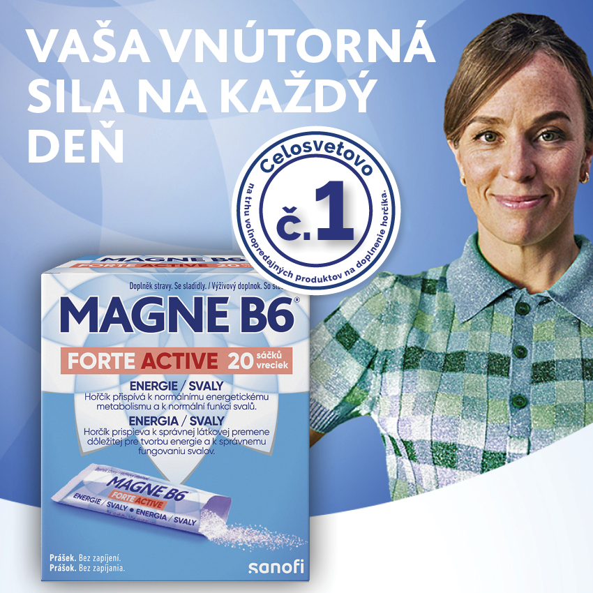 Obrázok MAGNE B6 Forte Active 20 sáčkov