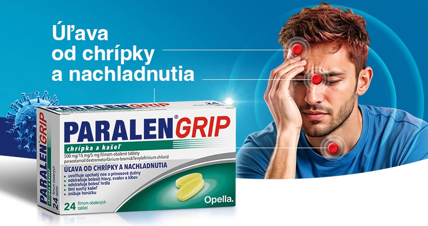 PARALEN Grip chrípka a kašeľ