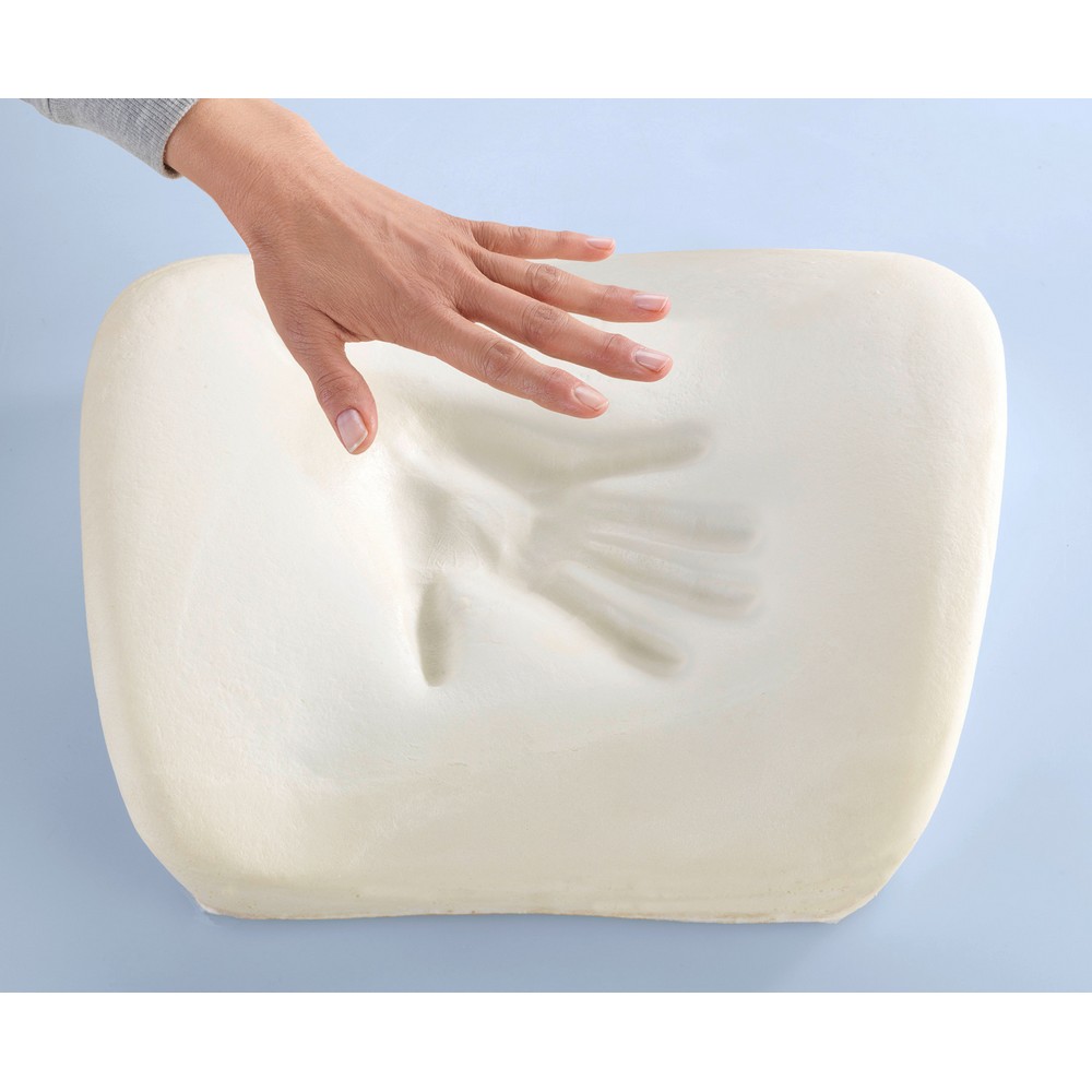 Obr&aacute;zok MAXIMEX Anatomick&yacute; v&yacute;&scaron;kovo nastaviteľn&yacute; vank&uacute;&scaron; z pam&auml;ťovej peny a g&eacute;lu