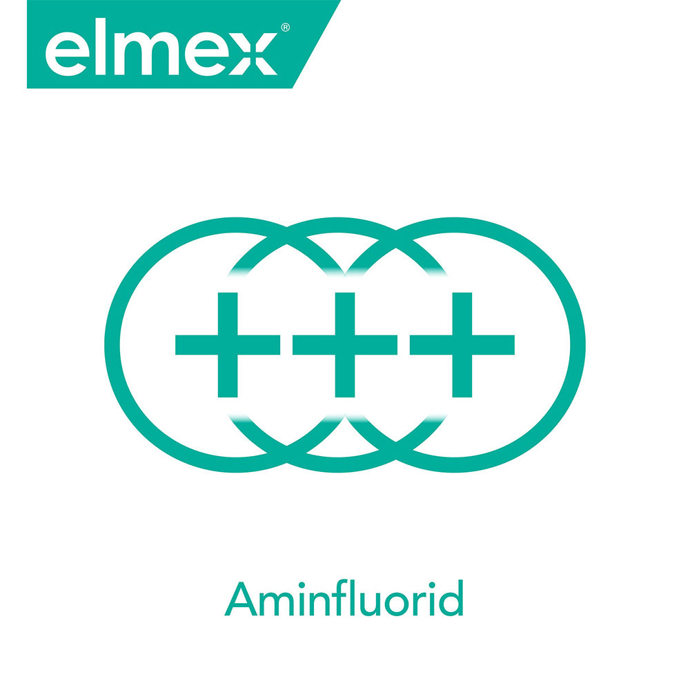 Obrázok ELMEX Sensitive ústna voda 400 ml + Zubná pasta 75 ml (3)