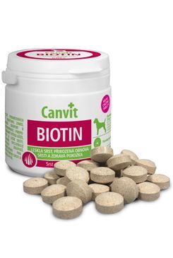 Obrázok CANVIT Biotín ochutené pre psov 230 g