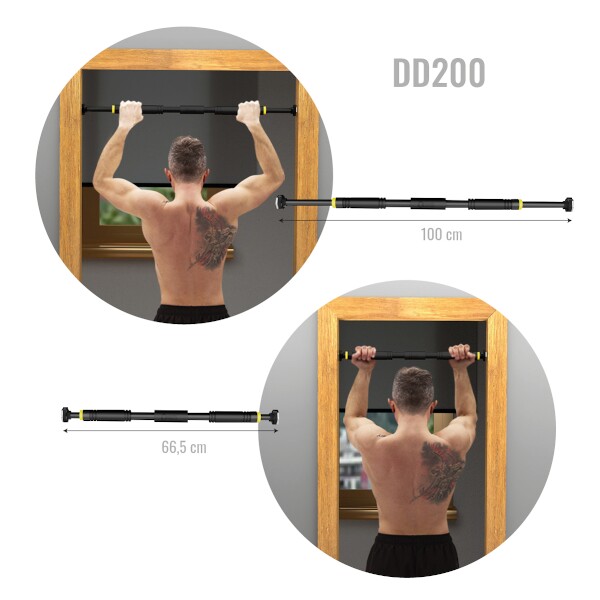 Obrázok HMS Premium DD200 hrazda do dverí s poistkou