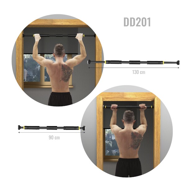 Obrázok HMS Premium DD201 hrazda do dverí s poistkou