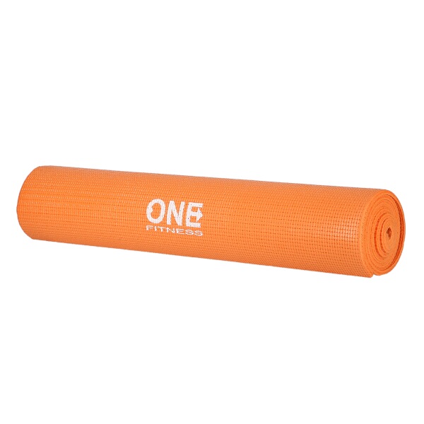 Obrázok ONE Fitness YM02 Podložka pre jogu oranžová (2)
