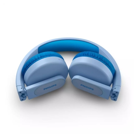 Obrázek PHILIPS TAK4206BL/00 bezdrátová sluchátka na uši pro děti v modré barvě