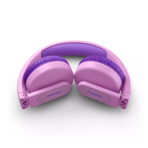 Obrázek PHILIPS TAK4206PK/00 bezdrátová sluchátka na uši pro děti v růžové barvě