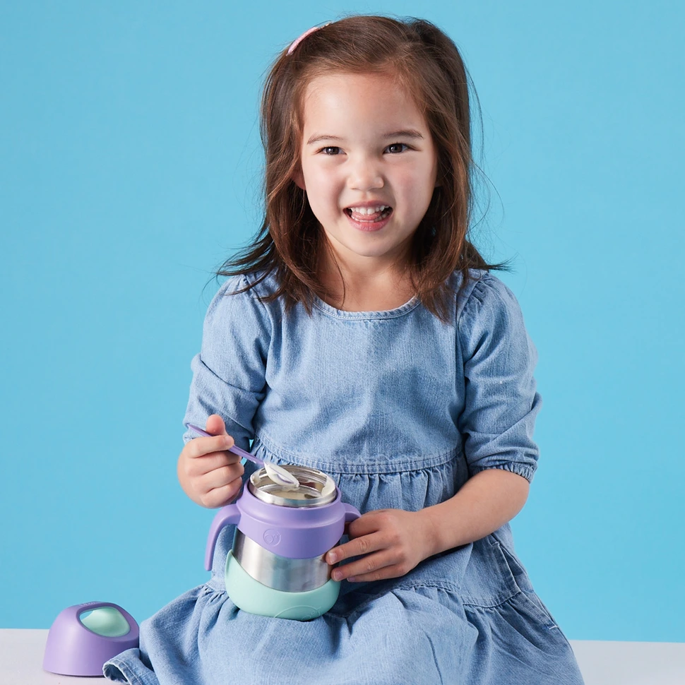 Obrázek B.BOX Termoska na jídlo lilac pop 6m+ 335 ml