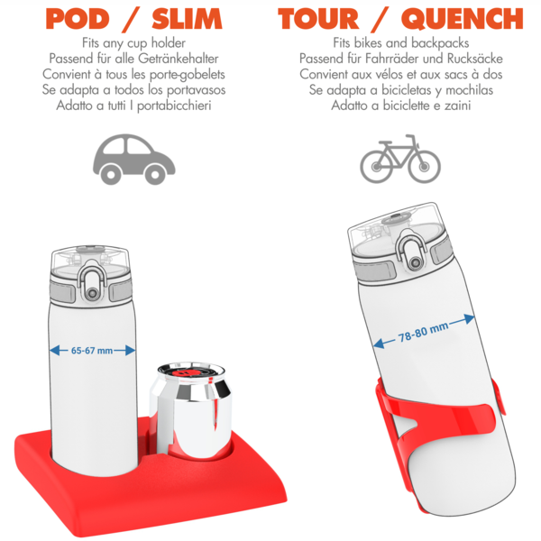 Obr&aacute;zek ION8 Leak proof nerezov&aacute; termoska ash navy 920 ml