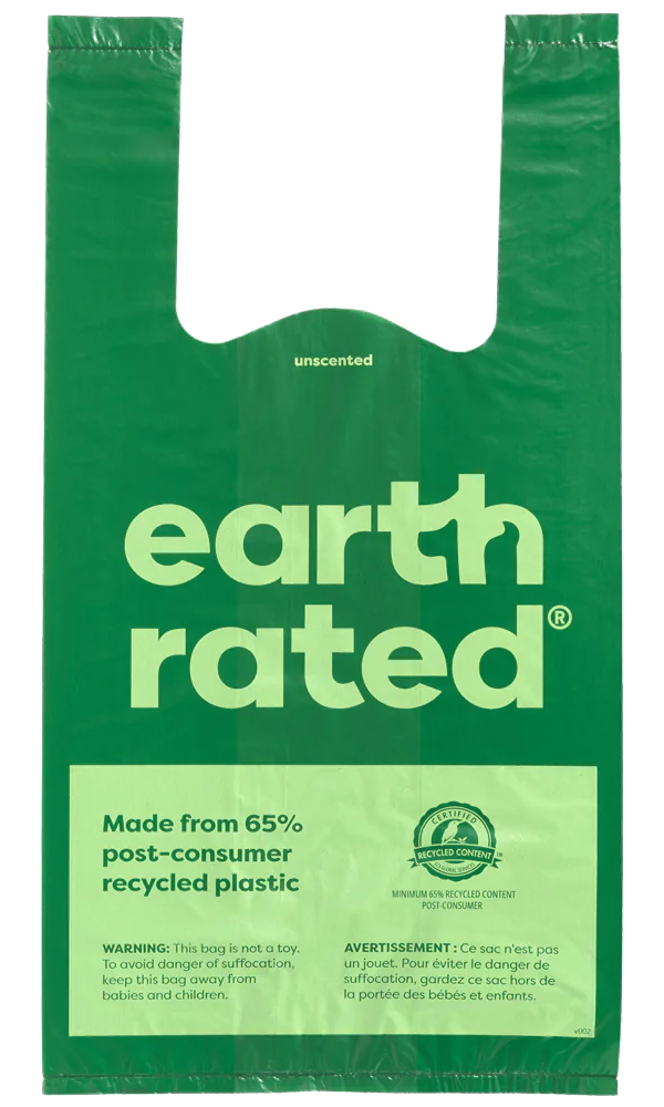 Obrázek EARTH RATED Sáčky v krabici na psí exkrementy s uchy bez vůně 120 kusů