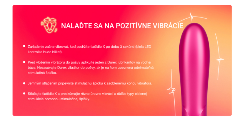 Obr&aacute;zok DUREX Play vibr&aacute;tor 2v1 so stimulačnou &scaron;pičkou (5)