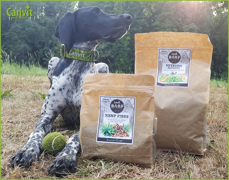 Obrázek CANVIT BARF Konopná vláknina pro psy a kočky 800 g (2)
