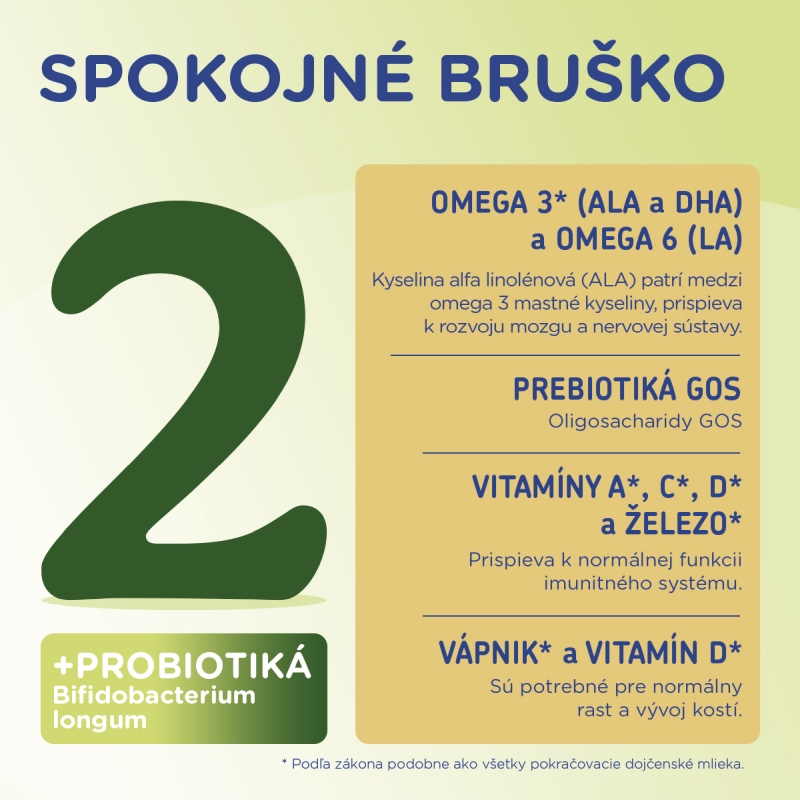 Obrázok SUNAR Sensitive 2 pokračovacie dojčenské mlieko 6m+ 500 g (2)