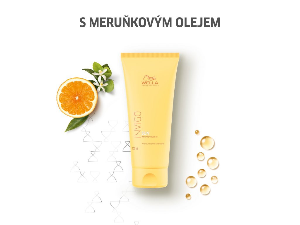Obr&aacute;zok WELLA Invigo hydratačn&yacute; kondicion&eacute;r pre vlasy nam&aacute;han&eacute; slnkom 30 ml