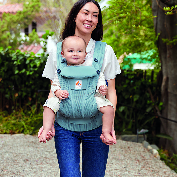 Obr&aacute;zok ERGOBABY Omni Breeze nosič slate blue