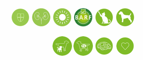 Obr&aacute;zek CANVIT BARF Směs ovoce a bylin pro psy a kočky 800 g