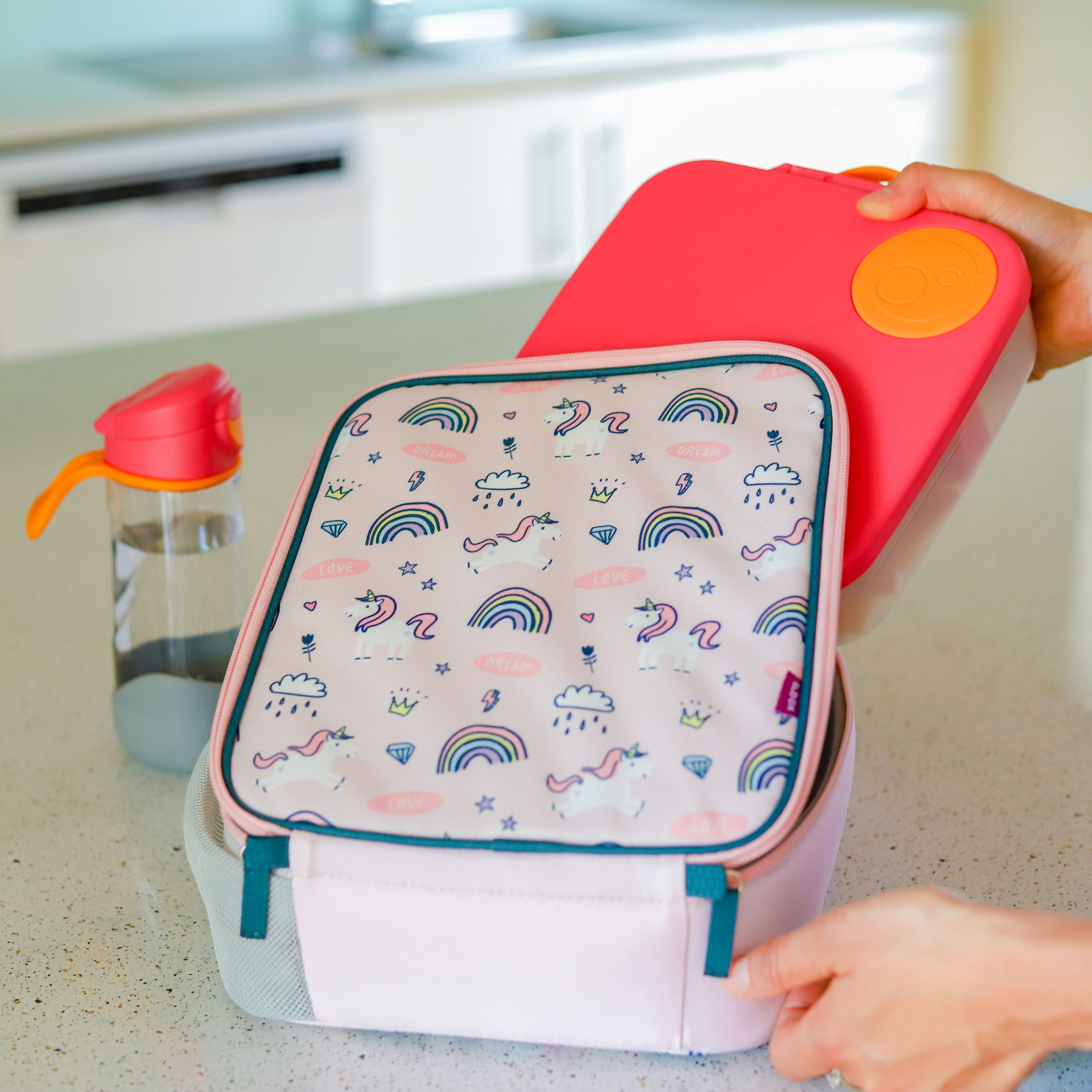 Obr&aacute;zek B.BOX Termoobal na svačinu rainbow magic