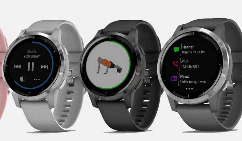 Obr&aacute;zok GARMIN V&iacute;voactive 4S Silver Gray