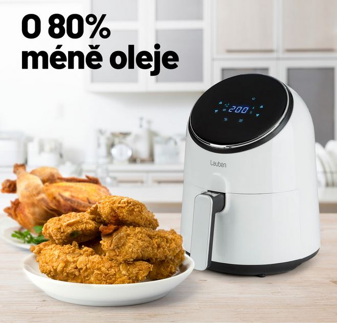 Obr&aacute;zok LAUBEN Hot Air Fryer Teplovzdu&scaron;n&aacute; frit&eacute;za 2500 WT (2)