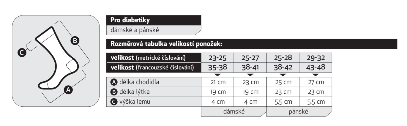 Obr&aacute;zok LOANA Dia hladk&eacute; ponožky čierne