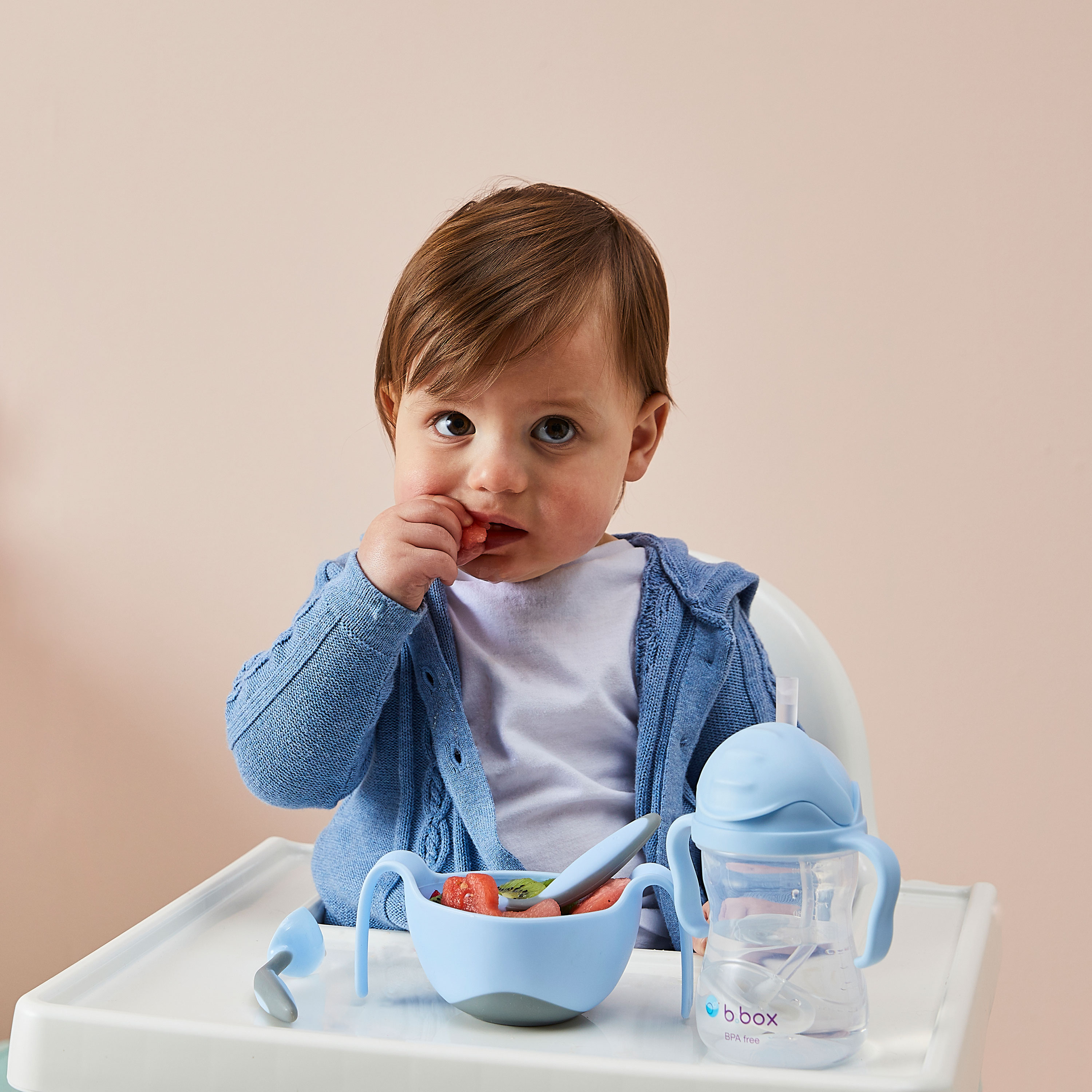 Obr&aacute;zek B.BOX Př&iacute;bor pro mal&eacute; děti Gelato žv&yacute;kačkov&yacute; 2 ks