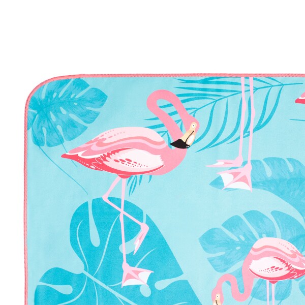 Obrázek NILS Camp NCR14 ručník z mikrovlákna plameňáci