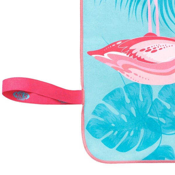 Obrázek NILS Camp NCR14 ručník z mikrovlákna plameňáci (2)