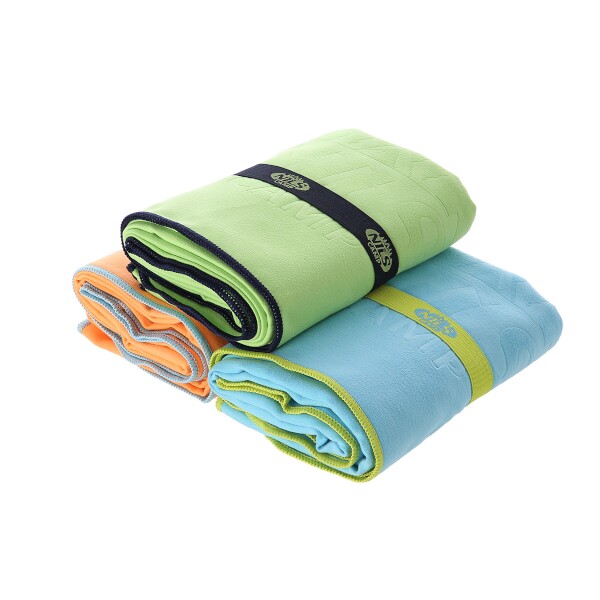 Obrázek NILS Camp NCR11 Ručník z mikrovlákna zeleno-černý (2)