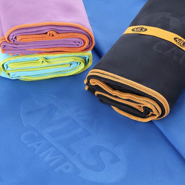 Obrázek NILS Camp NCR12 Ručník z mikrovlákna modrý (2)