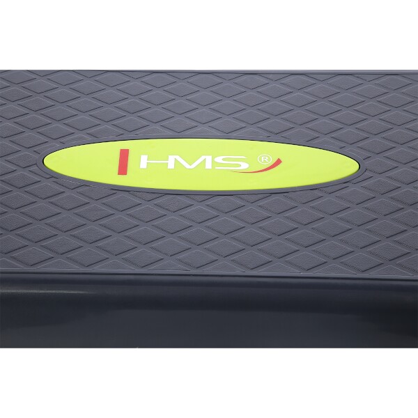 Obr&aacute;zok HMS AS002 Step na aerobik zeleno-siv&yacute; (4)