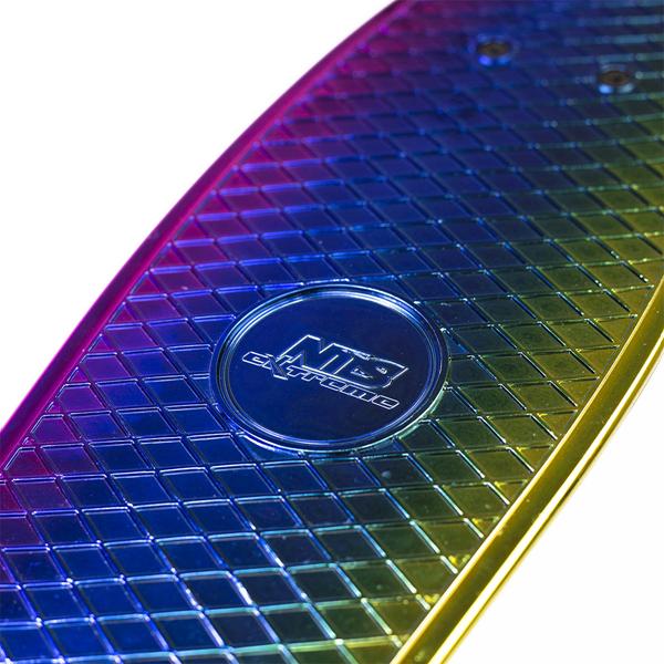 Obr&aacute;zok NILS Extreme PennyBoard PNB01 rainbow electrostyle (3)