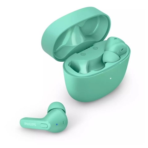 Obr&aacute;zek PHILIPS TAT2206GR/00 bezdr&aacute;tov&aacute; sluch&aacute;tka v zelen&eacute; barvě